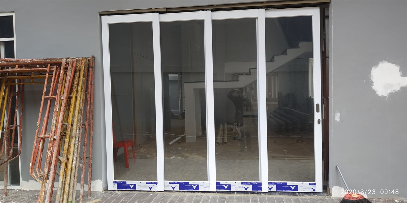 Kardi Pasar Swadaya Pintu Sliding Aluminium - Dokumentasi Proyek